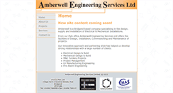 Desktop Screenshot of amberwellengineering.co.uk