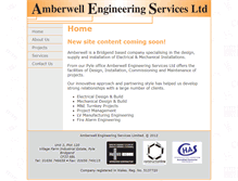 Tablet Screenshot of amberwellengineering.co.uk